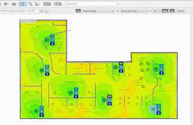 Predictive WiFi Service with Ekahau for Single-Floor Plans